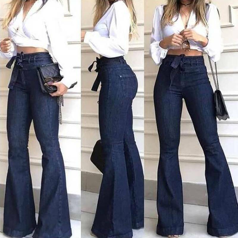 vintage high waisted bell bottoms